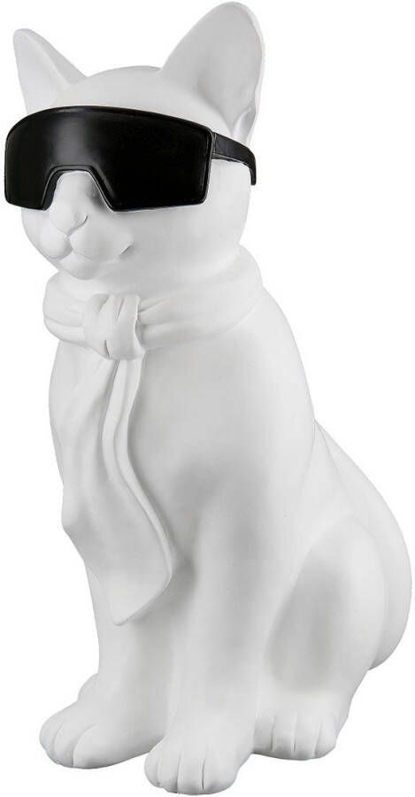 Casablanca by Gilde Dierfiguur Katze mit Brille Hero Cat (1 stuk)