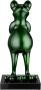 Casablanca by Gilde Dierfiguur Sculptuur Frog op marmeren voetstuk (1 stuk) - Thumbnail 1