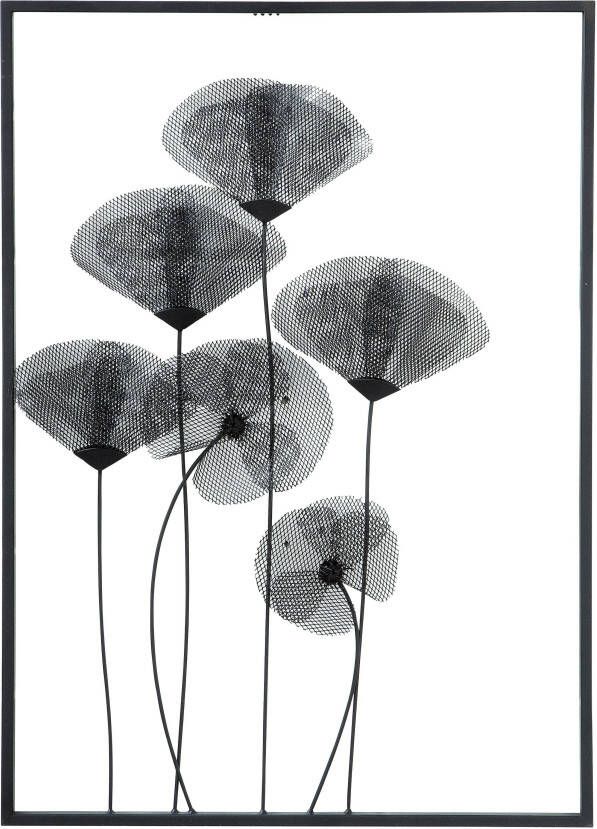 Casablanca by Gilde Sierobject voor aan de wand Wandrelief "Papaver" (1 stuk)