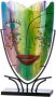 Casablanca by Gilde Siervaas Amour Vase aus Glas (1 stuk) - Thumbnail 1