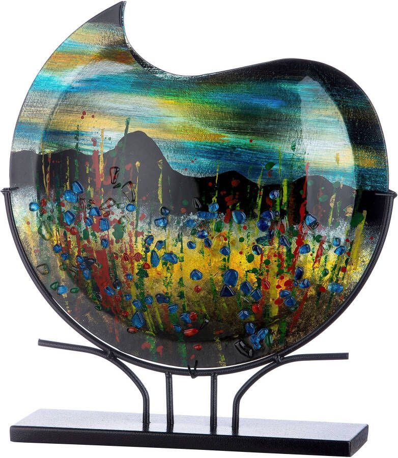 Casablanca by Gilde Siervaas Dali hoogte ca. 47 5 cm decoratieve vaas van glas decoratieobject (1 stuk)