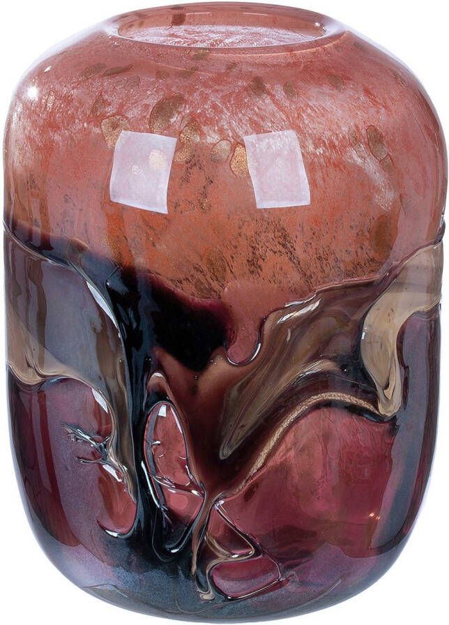 Casablanca by Gilde Tafelvaas Glasart Vase "Apart" Vasenöffnung Ø ca. 9 5 cm (1 stuk)