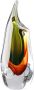 Casablanca by Gilde Tafelvaas Vaas "Finesse" bruin groen helder H.30 cm (1 stuk) - Thumbnail 1