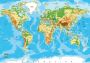 Consalnet Papierbehang Wereldkaart in verschillende maten - Thumbnail 1