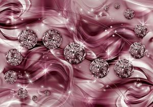 Consalnet Vliesbehang 3D-diamantabstractie abstract fotobehang voor woonkamer of slaapkamer