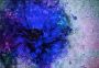 Consalnet Vliesbehang Blauwe vintage bloem - Thumbnail 1