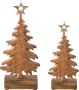 Creativ deco Decoratief figuur LUMEN decoratief object kerstboom (set 2 stuks) - Thumbnail 1