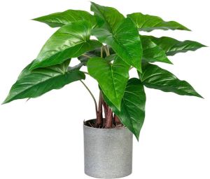 Creativ green Kunst-potplanten Anthurium in een melamine pot (1 stuk)