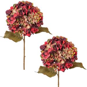 Creativ green Kunstbloem Hortensia