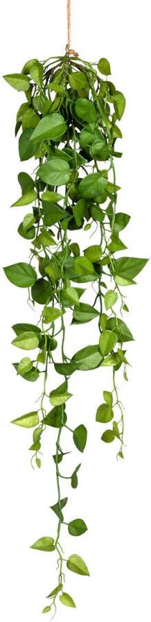 Creativ green Kunstplant Hangende philodendron-mand (1 stuk)