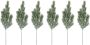 Creativ green Winterse kunstplant Kerst versiering Tak 6 stuks in set (6 stuks) - Thumbnail 1
