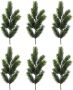 Creativ green Winterse kunstplant Kerst versiering Tak met naalden 6 stuks in set (6 stuks) - Thumbnail 1