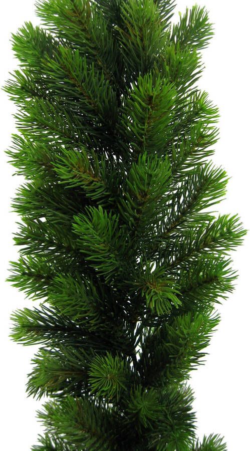 Creativ green Winterse kunstplant Kerstversiering kerstguirlande Guirlande met talrijke sparrenpunten 180 cm (1 stuk)