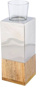 Creativ home Waxinelichthouder Kerzenhalter Tower (1 stuk)