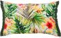 Done. Sierkussen Fringe Jungle Flowers gedessineerd ritssluiting kussenovertrek zonder vulling(1 stuk) - Thumbnail 1