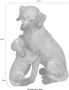 Ambiente Haus Decoratief figuur Hond met pup groot - Thumbnail 2