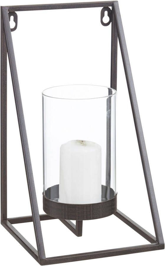 andas Wandkaarsenhouder Industrial Candleholder Industrial modern metaal zwart (1 stuk)