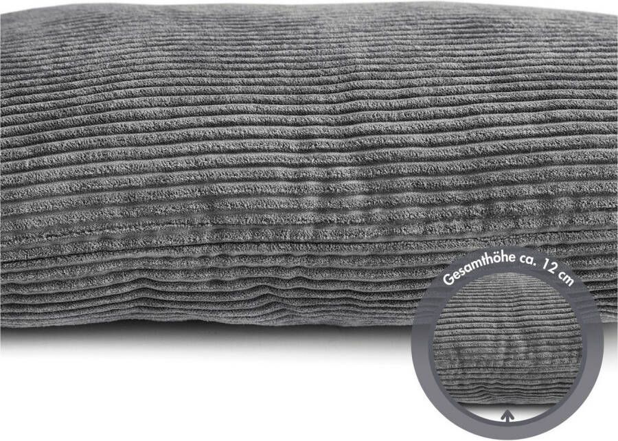 Andiamo Sierkussen Cord kussen Emy kussenhoes met vulling Sierkussens vierkant 40x40 of 30x50 cm ook verkrijgbaar als 4-delige set (1 stuk)