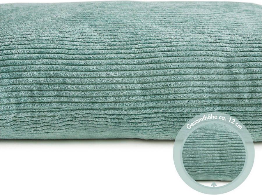 Andiamo Sierkussen Cord kussen Emy kussenhoes met vulling Sierkussens vierkant 40x40 of 30x50 cm ook verkrijgbaar als 4-delige set (1 stuk)
