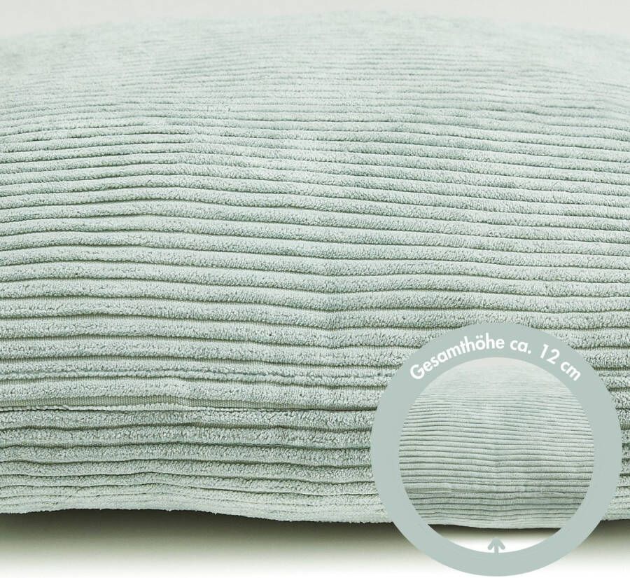Andiamo Sierkussen Cord kussen Emy kussenhoes met vulling Sierkussens vierkant 40x40 of 30x50 cm ook verkrijgbaar als 4-delige set (1 stuk)