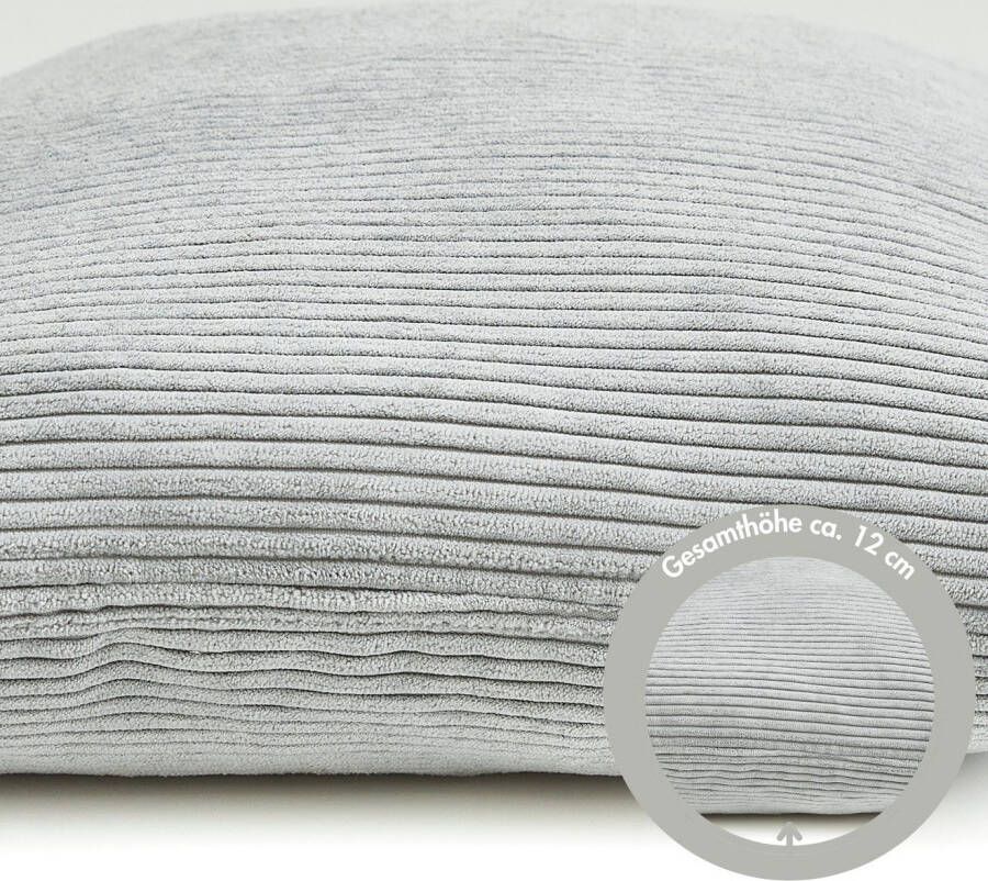 Andiamo Sierkussen Cord kussen Emy kussenhoes met vulling Sierkussens vierkant 40x40 of 30x50 cm ook verkrijgbaar als 4-delige set (1 stuk)