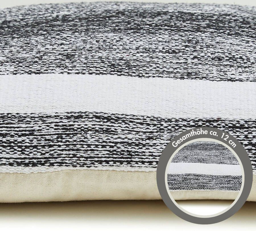 Andiamo Sierkussen Malena Etnisch patroon bankkussen kussenhoes met vulling vierkant 45x45 cm (1 stuk)