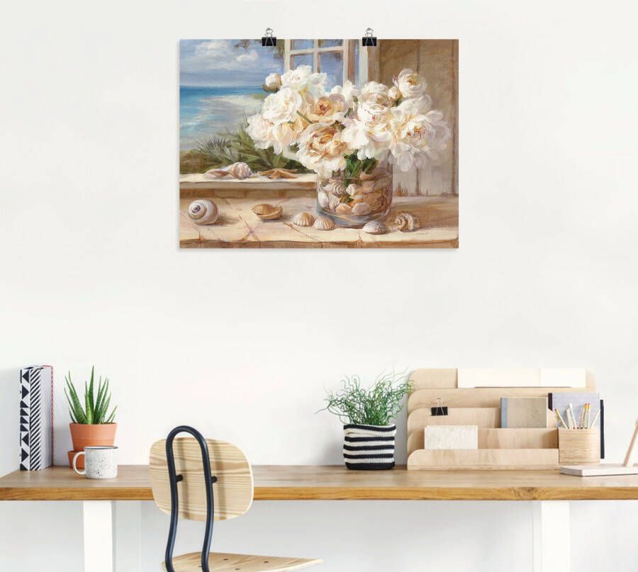 Artland Artprint Aan het meer als artprint op linnen poster muursticker in verschillende maten