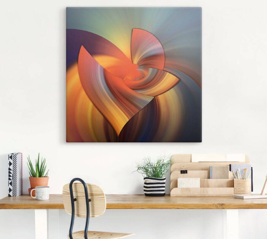 Artland Artprint Abstract in multicolour als artprint op linnen poster muursticker in verschillende maten