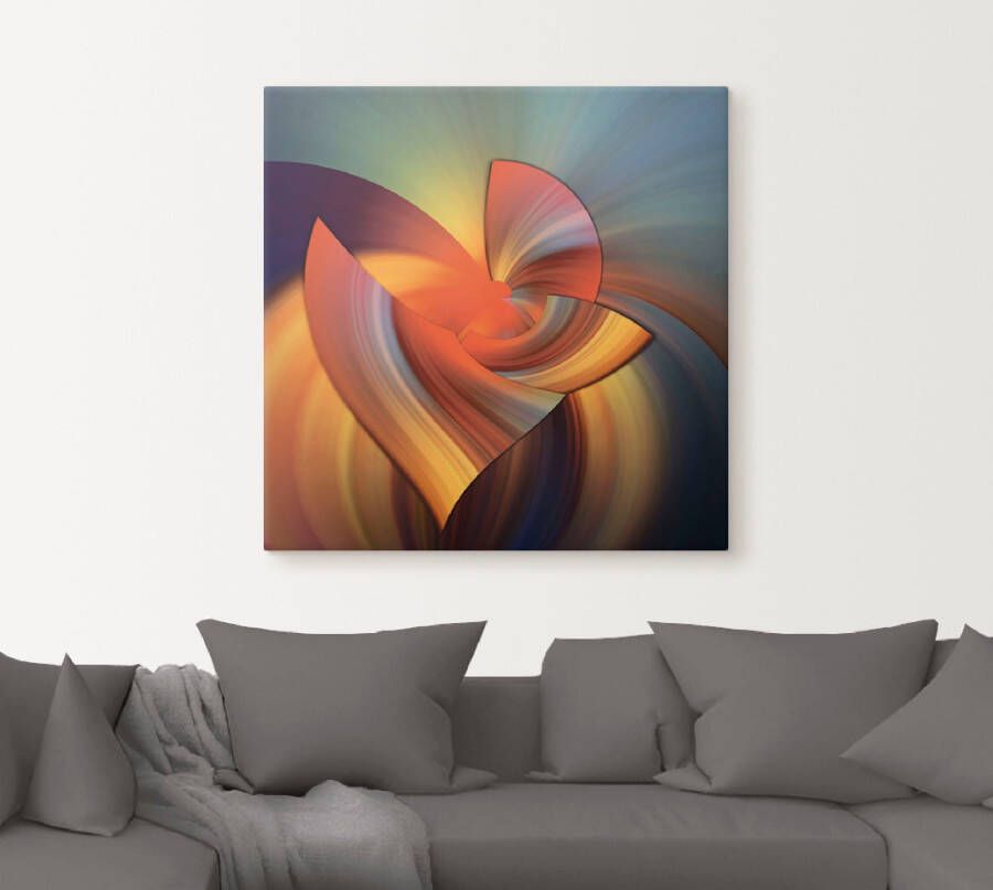 Artland Artprint Abstract in multicolour als artprint op linnen poster muursticker in verschillende maten