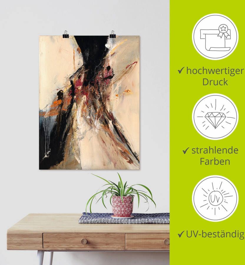 Artland Artprint Abstract VII als artprint op linnen poster in verschillende formaten maten