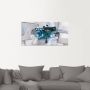 Artland Artprint Abstracte blauwe rondjes als artprint van aluminium artprint voor buiten artprint op linnen poster muursticker - Thumbnail 4