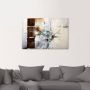 Artland Artprint Abstracte compositie in wit als artprint van aluminium artprint voor buiten artprint op linnen in verschillende maten - Thumbnail 2