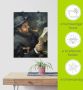 Artland Artprint Afbeelding Claude Monet met fluit als artprint op linnen poster in verschillende formaten maten - Thumbnail 3