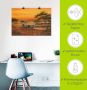 Artland Artprint Afrika Olifanten als artprint van aluminium artprint voor buiten artprint op linnen poster in verschillende maten. maten - Thumbnail 5