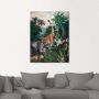 Artland Artprint Afrikaanse jungle als artprint van aluminium artprint voor buiten artprint op linnen poster in verschillende maten. maten - Thumbnail 4