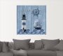 Artland Artprint Ahoy in maritiem blauw als artprint van aluminium artprint voor buiten artprint op linnen poster muursticker - Thumbnail 2