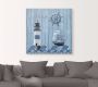 Artland Artprint Ahoy in maritiem blauw als artprint van aluminium artprint voor buiten artprint op linnen poster muursticker - Thumbnail 3