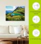 Artland Artprint Alpenmeer als artprint op linnen poster muursticker in verschillende maten - Thumbnail 5