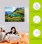 Artland Artprint Alpenmeer als artprint op linnen poster muursticker in verschillende maten - Thumbnail 6