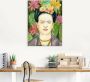 Artland Artprint Frida Kahlo I als artprint op linnen poster in verschillende formaten maten - Thumbnail 2