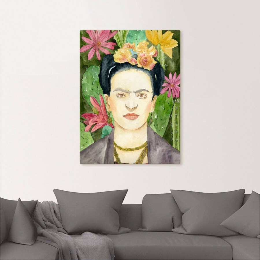 Artland Artprint Frida Kahlo I als artprint op linnen poster in verschillende formaten maten