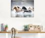 Artland Artprint Paardenrennen V als artprint op linnen poster in verschillende formaten maten - Thumbnail 2