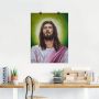 Artland Artprint Portret van Jezus Christus als artprint op linnen poster in verschillende formaten maten - Thumbnail 2