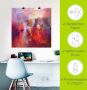 Artland Artprint Zomer abstract als artprint op linnen poster in verschillende formaten maten - Thumbnail 4