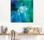 Artland Artprint Abstracte compositie in turquoise als artprint van aluminium artprint voor buiten artprint op linnen in verschillende maten - Thumbnail 2