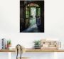 Artland Artprint Verlaten plek oude deur raam als artprint van aluminium artprint voor buiten artprint op linnen poster muursticker - Thumbnail 3