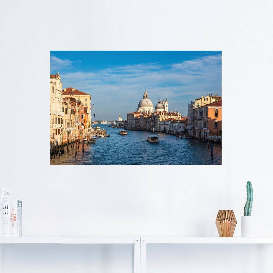 Artland Artprint Kerk Santa Maria della Salute Venetië als poster muursticker in verschillende maten