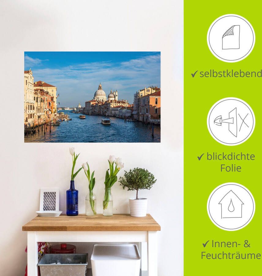 Artland Artprint Kerk Santa Maria della Salute Venetië als poster muursticker in verschillende maten