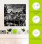 Artland Artprint Amsterdam avondidylle als artprint op linnen poster muursticker in verschillende maten - Thumbnail 6