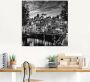 Artland Artprint Amsterdam avondidylle als artprint op linnen poster muursticker in verschillende maten - Thumbnail 4